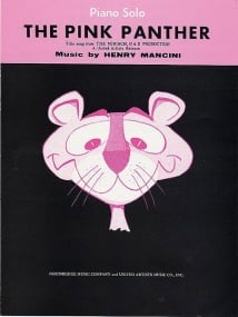 Mancini: Pink Panther for Piano Solo published by Warner
