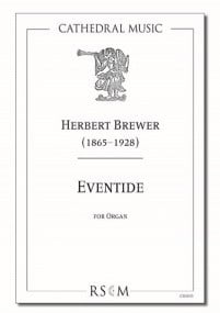 Brewer: Eventide for Organ published by Cathedral Music
