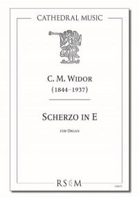 Widor: Scherzo in E for Organ published by Cathedral Music