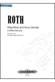 Roth: Magnificat & Nunc Dimittis (Hatfield Service) published by Peters