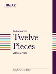 Arens: Twelve Pieces for Violin published by Trinity