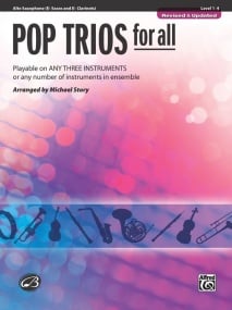 Pop Trios for All published by Alfred (Alto Saxophone, Eb Clarinet)