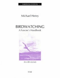 Henry: Birdwatching for 4 Clarinets published by Emerson