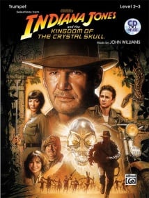 Indiana Jones and the Kingdom of the Crystal Skull - Trumpet published by Alfred (Book & CD)