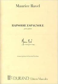 Ravel: Rapsodie espagnole for Piano published by Durand