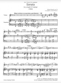 Franck: Sonata No.1 in C minor Opus 19 for Violin published by Breitkopf