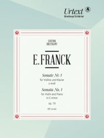 Franck: Sonata No.1 in C minor Opus 19 for Violin published by Breitkopf