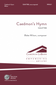 Wilson: Caedmon's Hymn SSAATTBB published by Walton