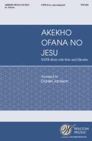 Jackson: Akekho Ofana No Jesu SATB published by Walton