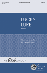 Vinther: Lucky Luke SATBB published by Walton