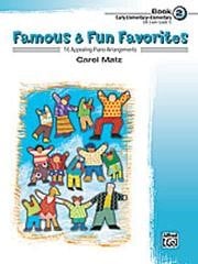 Famous & Fun Familiar Favourites for Piano Book 2 published by Alfred