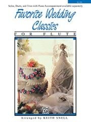 Favourite Wedding Classics for Flute published Warner