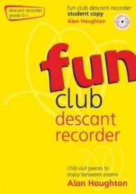 Fun Club Descant Recorder Grade 0 to 1 - Student Book published by Mayhew (Book & CD)