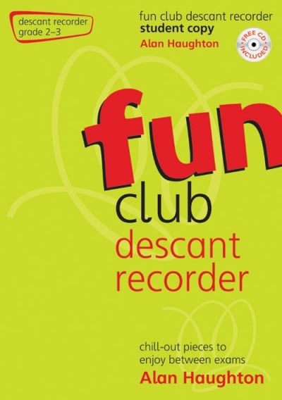 Fun Club Descant Recorder Grade 2 to 3 - Student Book published by  Mayhew (Book & CD)