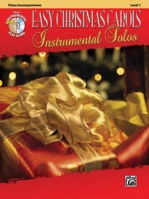Easy Christmas Carols Instrumental Solos, Level 1 - Piano Accompaniment published by Alfred (Book & CD)