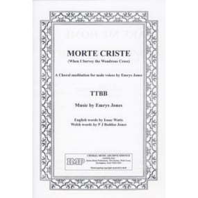 Jones: Morte Christe TTBB published by IMP