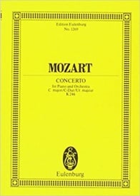 Mozart: Concerto No. 8 C major KV 246 (Study Score) published by Eulenburg