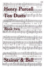 Purcell: Ten Duets Book 2 published by Stainer and Bell