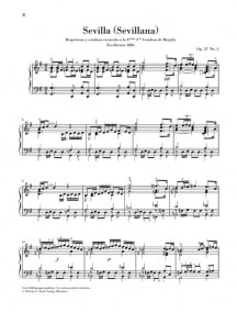 Albeniz: Sevilla for Piano published by Henle