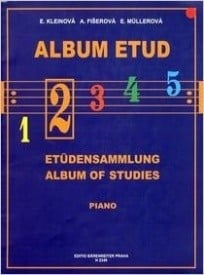 Album of Studies 2 for Piano published by Barenreiter