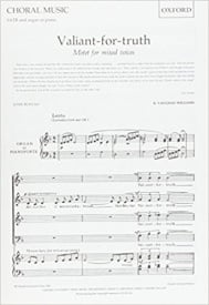 Vaughan Williams: Valiant-for-truth SATB published by OUP