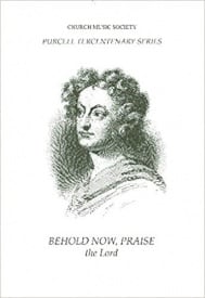 Purcell: Behold, now praise the Lord SATB published by OUP