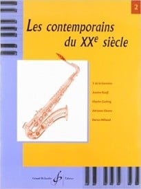Les Contemporains Ecrivent Volume 2 for Alto Saxophone published by Billaudot