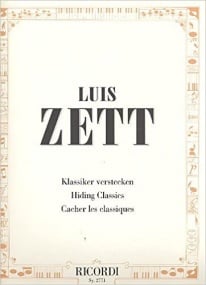 Zett: Hiding Classics for Piano published by Ricordi