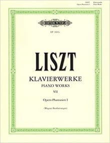 Liszt: Piano Works Volume 7 published by Peters