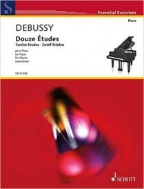 Debussy: 12 Etudes for Piano published by Schott