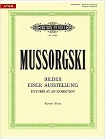 Mussorgsky: Pictures At an Exhibition for Piano published by Peters Urtext