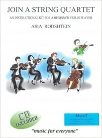 Join a String Quartet - An Instructional Kit for A Beginner Violin Player