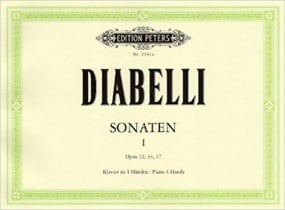 Diabelli: Sonatas Volume 1 for Piano Duet published by Peters