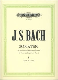 Bach: Sonatas Volume 2 for Violin published by Peters Edition