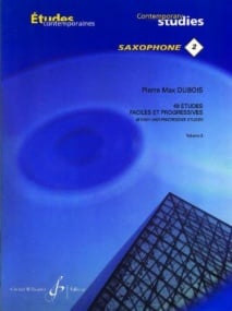Dubois: 48 Etudes Faciles Et Progressives 2 for Saxophone published by Billaudot
