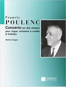 Poulenc: Concerto in G minor for Organ published by Salabert