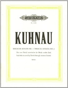 Kuhnau: Biblical Sonata No. 2: Saul is Cured by David by Means of Music for Piano published by Peters