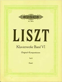 Liszt: Piano Works Volume 6 published by Peters