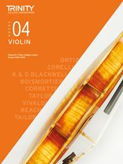 Trinity Violin Exam Pieces - Grade 4 from 2020 (Score & Part)