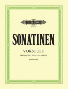 Preparatory Sonatina Album for Piano published by Peters