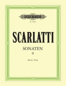 Scarlatti: Selected Sonatas Volume 2 for Piano published by Peters