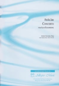 Tate: Concerto for Alto Saxophone published by OUP Archive
