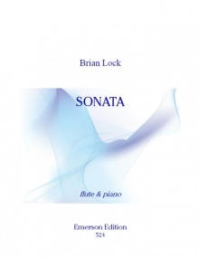 Lock: Sonata for Flute published by Emerson