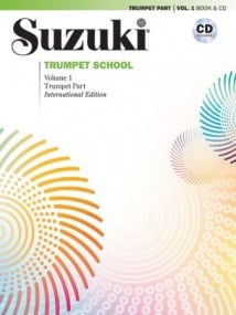 Suzuki Trumpet  School Volume 1 published by Alfred (Part & CD)