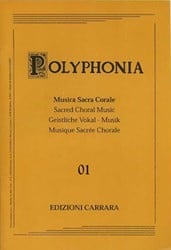 Polyphonia Volume 1 - Sacred Choral Music SATB published by Carrara