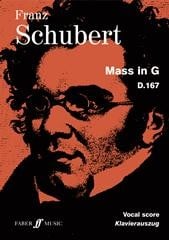 Schubert: Mass in G D167 published by Faber - Vocal Score