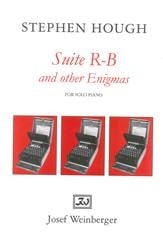 Hough: Suite R-B and Other Enigmas for Piano published by Weinberger
