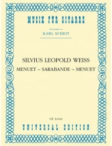 Weiss: Menuet - Sarabande - Menuet for Guitar published by Universal