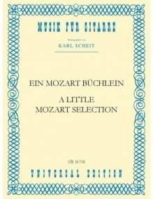 Mozart: A Little Mozart Selection for Guitar published by Universal