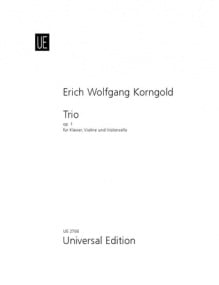 Korngold: Trio Opus 1 published by Universal